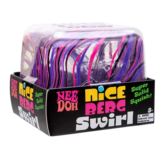 NeeDoh Nice Berg XL Cube Swirl
