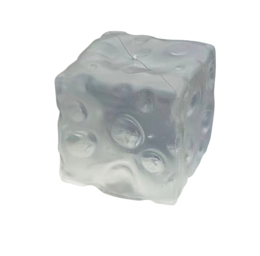 Giant Jelly Cheese Cube Squishy