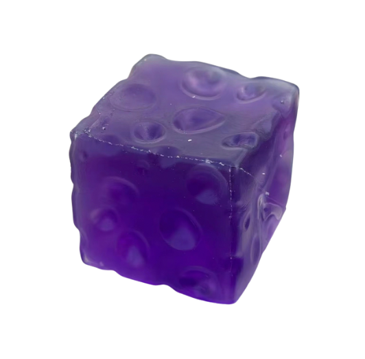 Giant Jelly Cheese Cube Squishy